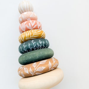 Peaches and Evergreen Stacker