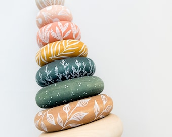 Peaches and Evergreen Stacker