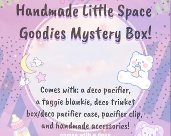 Handmade Little Space Goodies! *~*Mystery Package*~* // ABDL/DDLG/Little Space or Just-For-Fun Custom Box <3