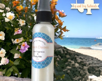 Beach Daisies Hair Perfume - Hair Fragrance & Body Mist - Beach Perfume