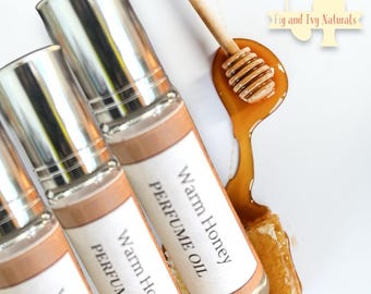 Warm Honey Perfume , Honey Perfume Oil, Roll On Perfume, Sweet Honey Fragrance
