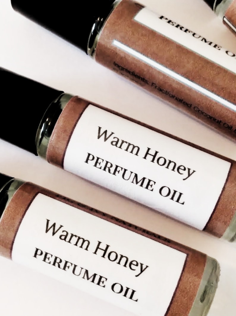 Warm Honey Perfume Roll on Perfume Oil Vegan Perfume Etsy