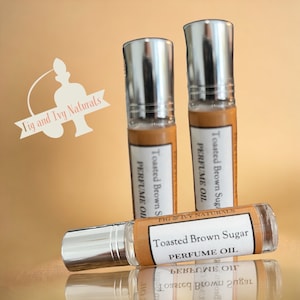 Toasted Brown Sugar Perfume -  Brown Sugar Perfume Oil - Gourmand Perfume - Caramel Perfume