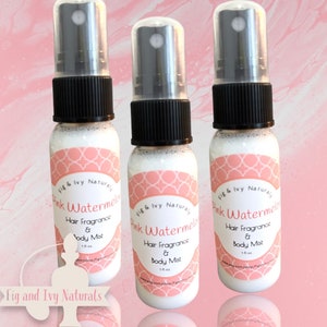 Pink Watermelon Perfume - Watermelon Body Mist & Hair Perfume - Fruity Perfume - Perfume Spray