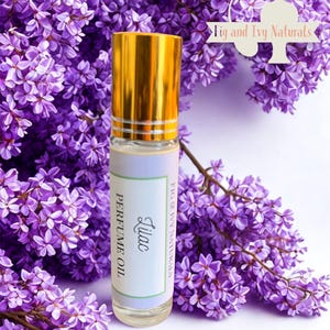 Lilac Perfume  -  Fresh Lilac  Perfume Oil - Floral Fragrance
