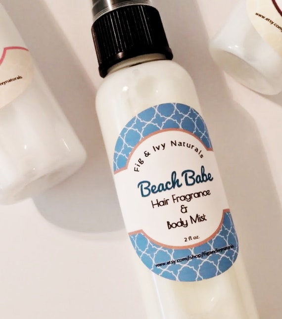 Beach Babe Hair Perfume Body & Hair Fragrance Mist Beach Etsy