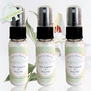 Lily of the Valley Hair Perfume & Body Mist - Floral Hair Perfume - Summer Floral Fragrance