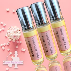 Vanilla Sugar Cookie Perfume - Perfume Oil - Gourmand Perfume - Bakery Fragrance