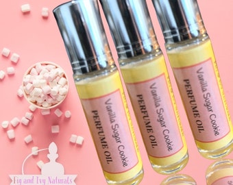 Vanilla Sugar Cookie Perfume - Perume Oil Roll On - Sweet Vanilla Perfume