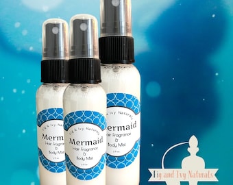 Mermaid Hair Perfume - Body Mist & Hair Fragrance - Mermaid Gift