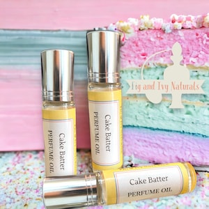 Cake Batter Perfume - Bakery Perfume - Vanilla Cake Fragrance