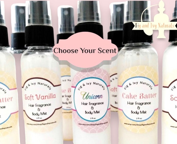 Hair Perfume Body Mist Choose Scent Hair Fragrance Mist 