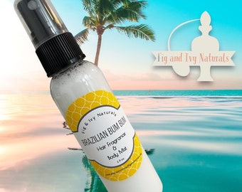 Beach Bum Hair Perfume and  Body Spray - Body Mist - Beach Perfume