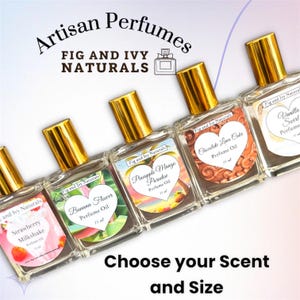 Perfume Oil , Choose Scent , Roll On Perfume , Organic Perfume , Vanilla Perfume , Floral Perfume , Cake Perfume