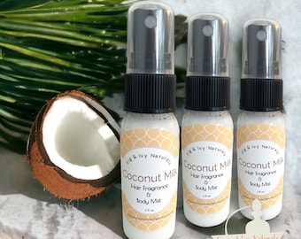Coconut Milk Hair Perfume - Body Mist & Hair Fragrance - Body Milk Mist - Hair Milk Mist - Coconut Fragrance