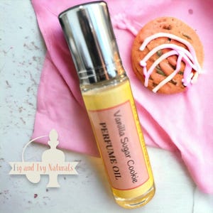 Vanilla Sugar Cookie Perfume Oil , Rollerball Fragrance 10 ml
