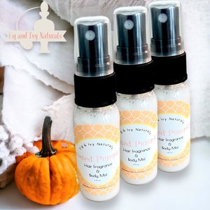 Frosted Pumpkin Perfume , Pumpkin Spice , Pumpkin Hair & Body Mist , Fragrance Spray