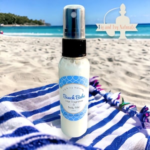 Beach Babe Body Mist and Hair Perfume - Beach Scent Hair Perfume & Body Mist - Beach Perfume Spray - Summer Perfume