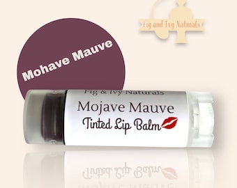 Mohave Mauve Lip Tint -  Glossy Lip Balm - Natural Tinted Lip Balm