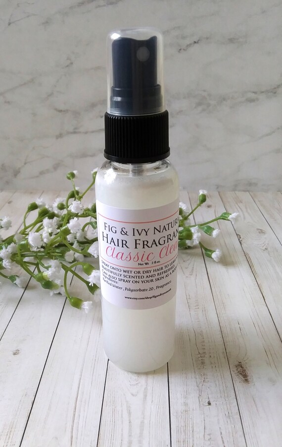 Classic Clean Hair Perfume Hair Fragrance Hair Spray Mist Etsy