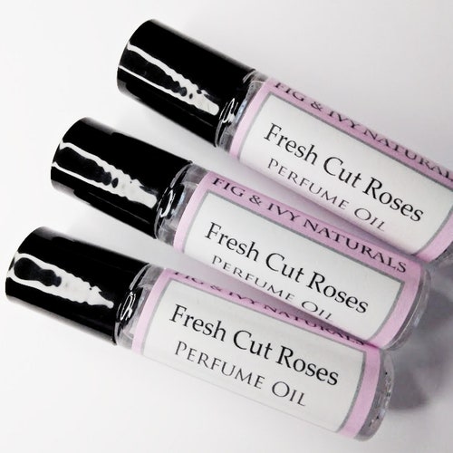Fresh Cut Roses Perfume Rose Perfume Natural Perfume Etsy