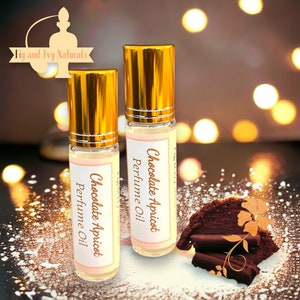 Chocolate Apricot Perfume Oil: Gourmand Roll-On Fragrance