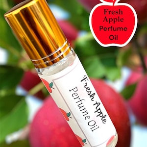Frische Apfel Parfümöl Roll On - Handgemachter Duft