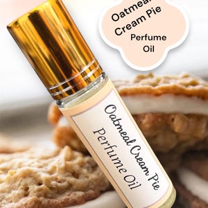 Oatmeal Cream Pie Perfume, Perfume Oil , Vanilla Perfume , Cookie Perfume , Roll On Perfume, Artisan Perfume