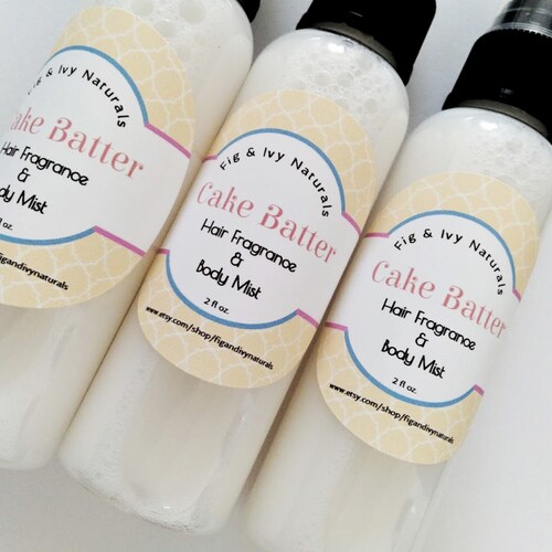 Lemon Pound Cake Hair Perfume Body Mist & Hair Fragrance Etsy
