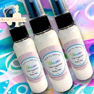 Unicorn Body Spray and Hair Perfume Mist - Body Mist & Hair Fragrance - Girls Perfume