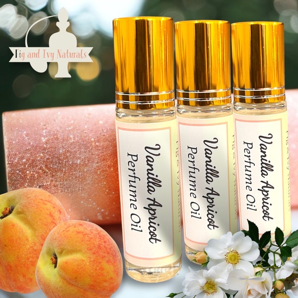 Vanilla Apricot Perfume Oil - Perfume Oil Roller