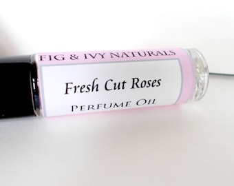 Fresh Cut Roses Perfume  -  Rose Perfume - Natural Perfume