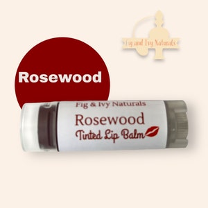 Rosewood Tinted Lip Balm - Organic Lip Balm