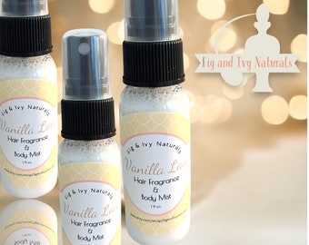 Vanilla Lace Body Spray and Hair Perfume - Body Mist & Hair Fragrance - Vanilla Perfume - Vanilla Girl