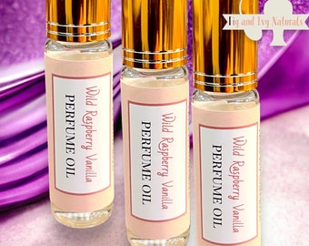 Wild Raspberry Vanilla Perfume Oil - Perfume Oil Roller