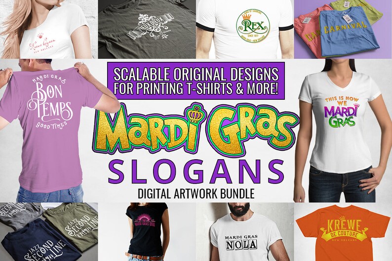 mardi gras slogans