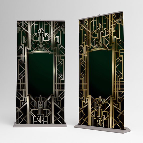Great Gatsby 4ftx8ft Background Digital Banner Sign Psd Etsy