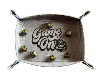 Snap-up Dice Tray - Game On