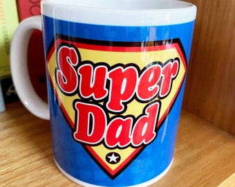 SUPER DAD mug