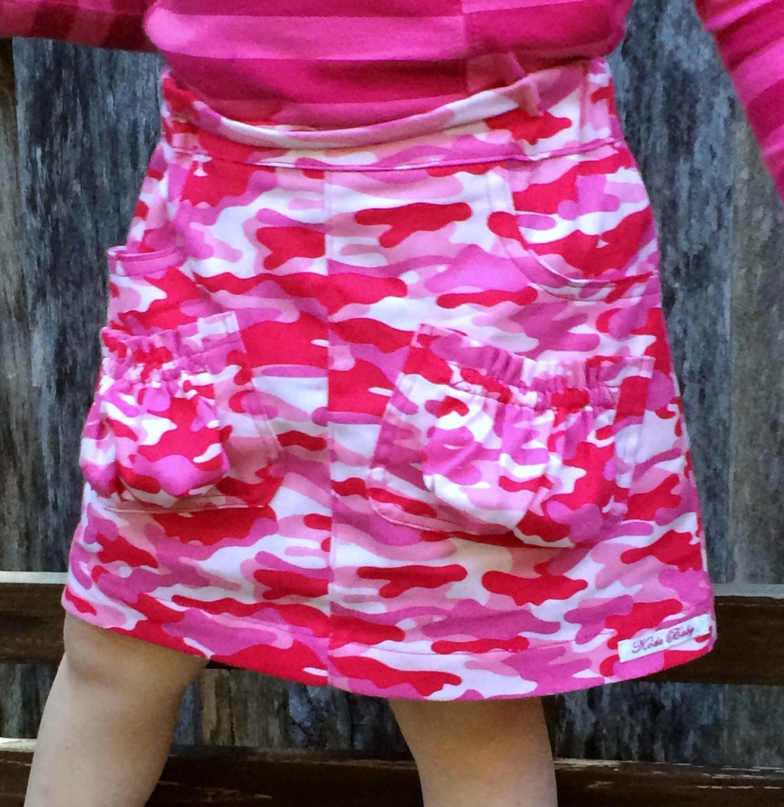 Koda Cargo Skirt PDF Pattern and Tutorial Sizes 1 to 6 Girl by Koda