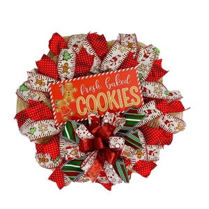 Christmas Wreath / Gingerbread Door Decor