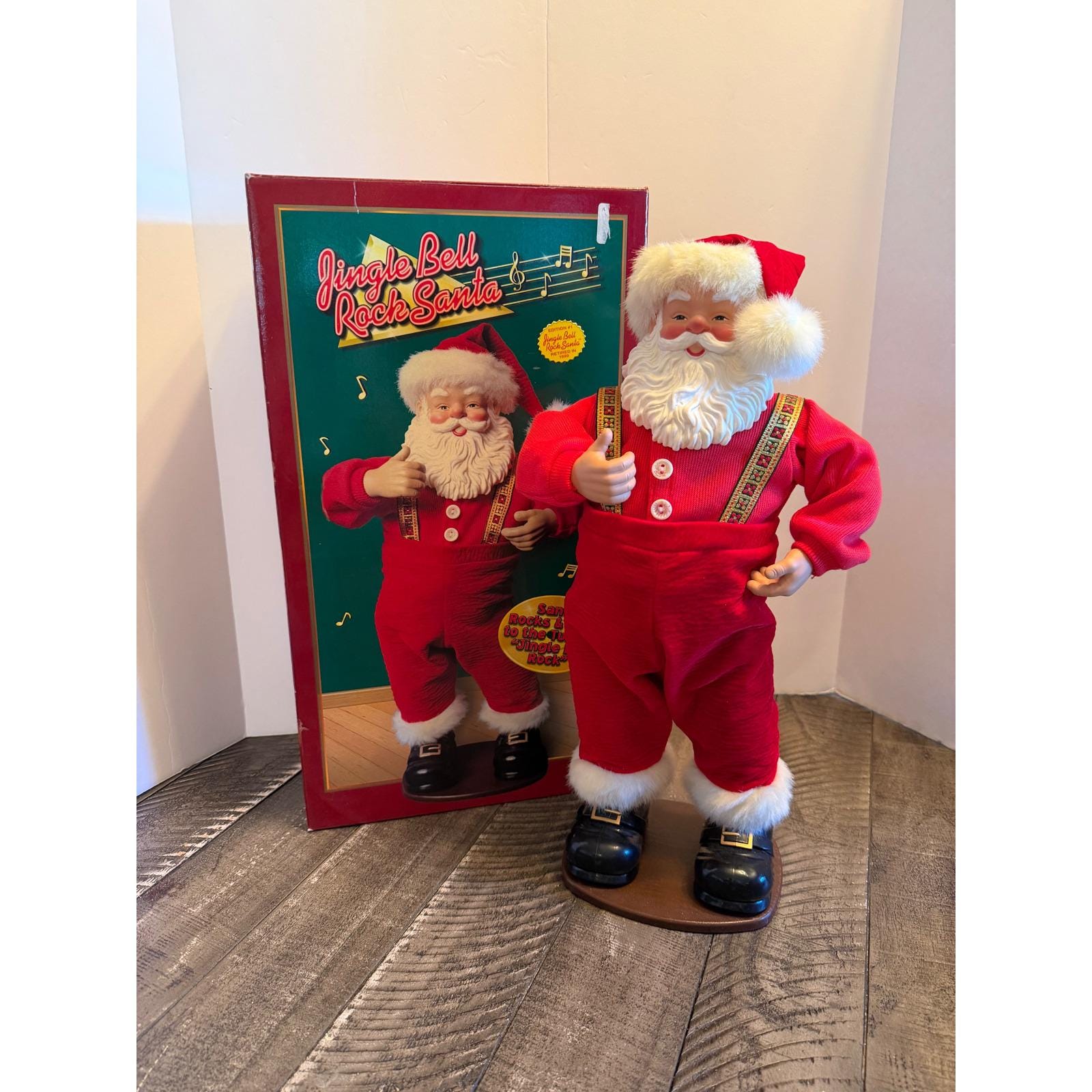 Jingle Bell Rock Dancing Santa - Etsy