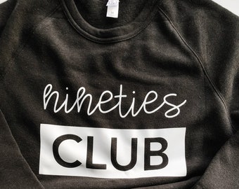 Decades Club//Crewneck Sweater//