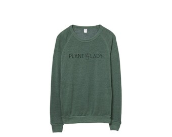 Plant Lady//Crewneck Sweater//