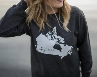 Chez Moi CANADA // suéter crewneck