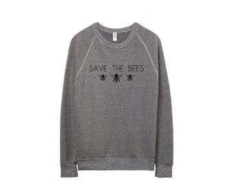 Save The Bees//Crewneck Sweater//