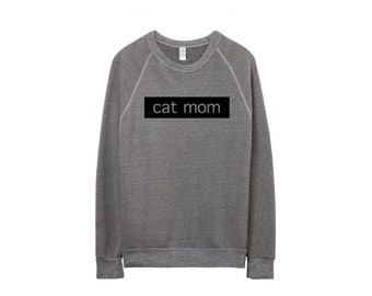 CAT MOM/MUM//Crewneck Suéter//