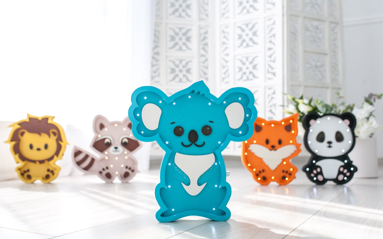 Animal Lamps Australia Koala Bear Decor Koala Night Light Etsy