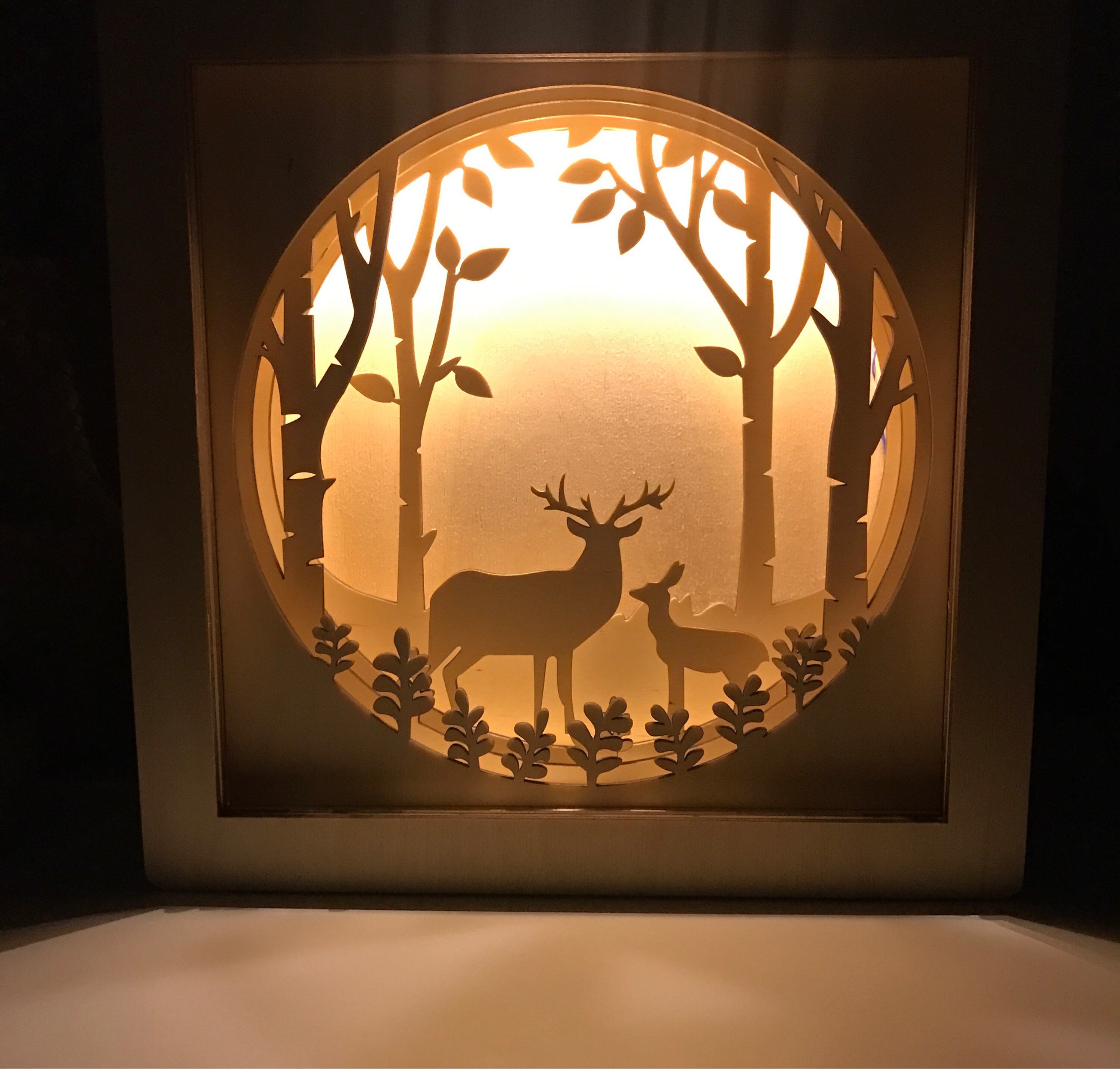 Shadow box Shadow box art Shadow box light Wooden night | Etsy Shadow box Shadow box art Shadow box light Wooden night | Etsy