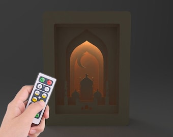 Islamic lamp - Islamic Home Decor Islamic gift Ramadan decoration - Ramadan gift - New Ramadan Gift - Islamic Muslim Gift - Islamic New Home